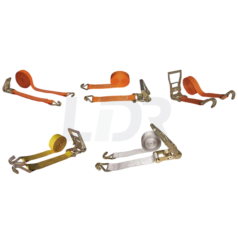 LDR Ratchet Tie Down 1T-10T - Cargo Ratchet Strap for Truck Transport