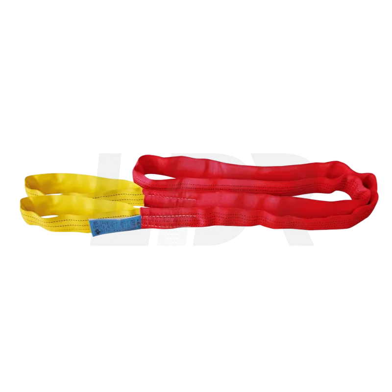 EA-A heavy duty round sling double sleeve polyester lifting sling manufacturer